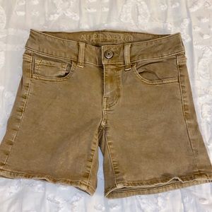 Tan Cargo Shorts